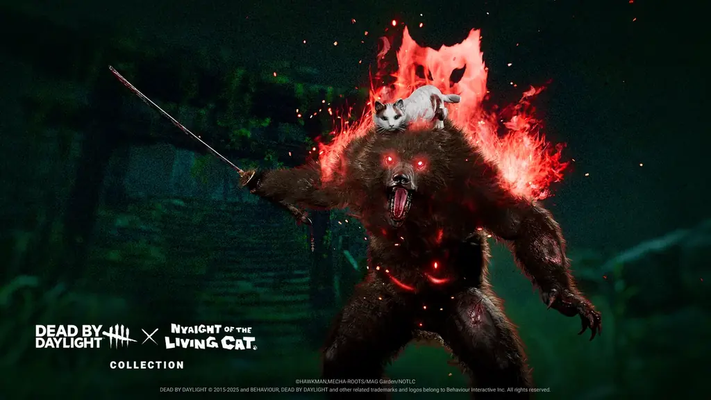 猫好き悶絶の“にゃんとも”怖カワなコラボが実現！『Dead by Daylight』にアニメシリーズ『ニャイト・オブ・ザ・リビングキャット』のコレクションが登場 画像 3