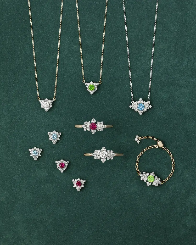 10月10日発売｜AbHerïの花モチーフ新作“fleurs”を詳報