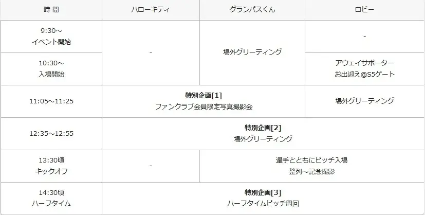 10/4（土）セレッソ大阪戦 ハローキティとロビー来場決定！グリーティング、ハローキティオリジナルグッズ販売、クリアファイル来場者全員プレゼントなどの特別なイベント盛りだくさん！ 画像 5