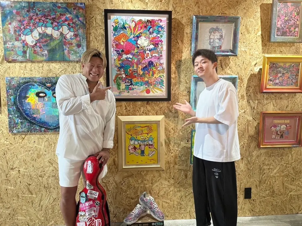 バイオリニストSHOGOとアーティストMUSASHI、世界を目指す2人のコラボレーション 画像 2