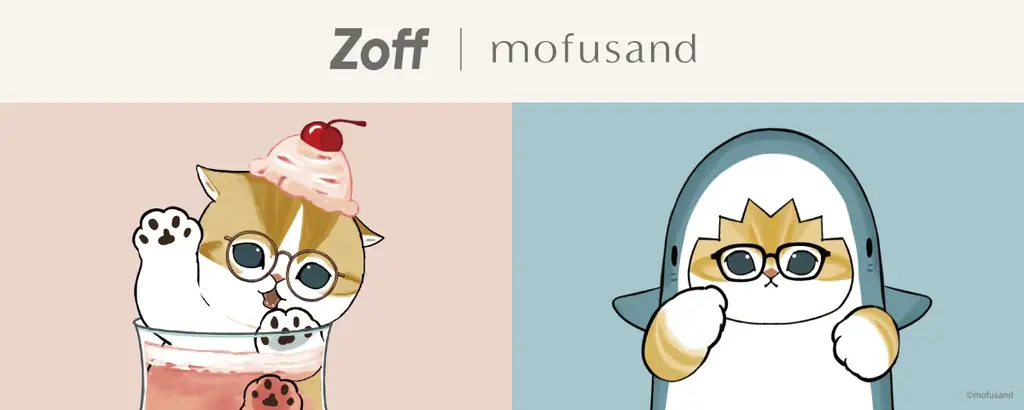 10月3日発売｜Zoff×mofusand にゃんこメガネ全12種