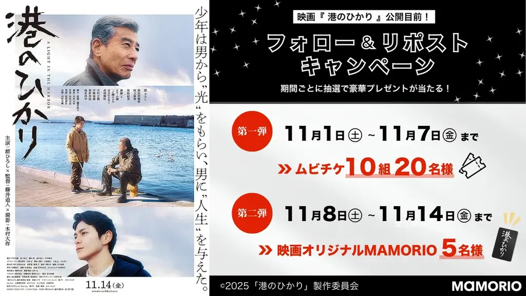 MAMORIO、映画『港のひかり』とのタイアップを実施！ 画像 2