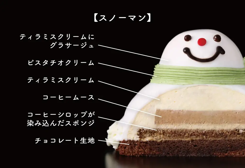 「シーキューブ」のキュートで華やかなケーキで家族や友達とハッピークリスマス！クリスマスケーキの早期予約受付が10月1日（水）より開始 画像 5