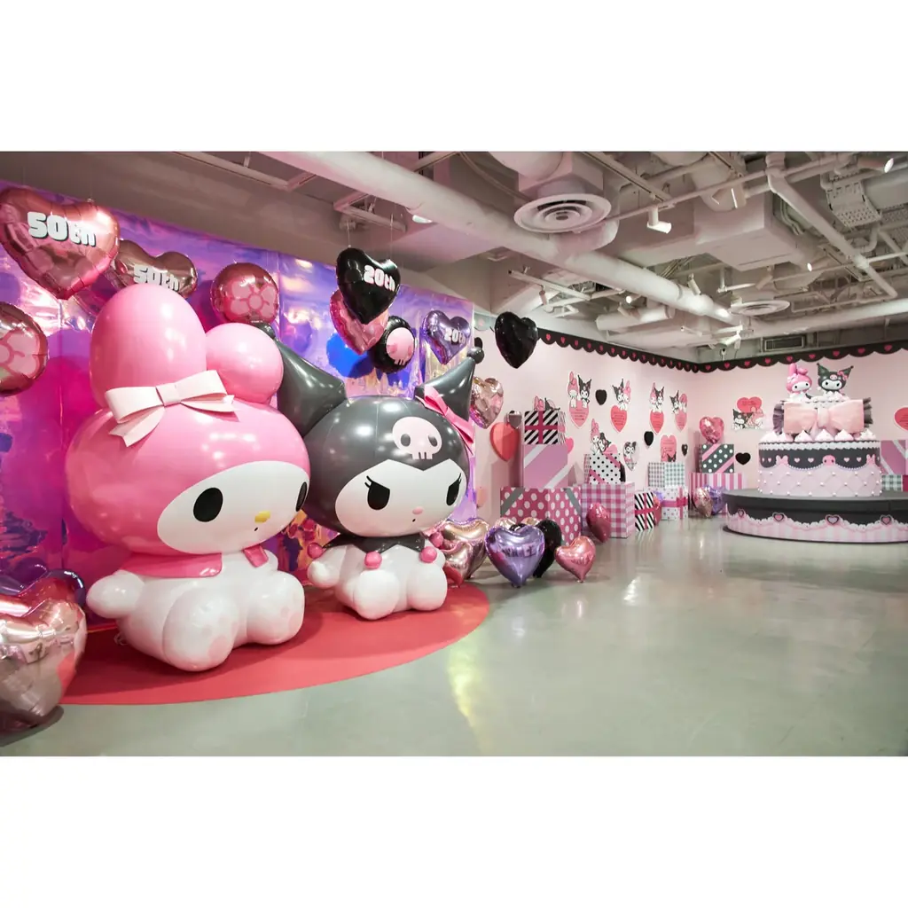 【写真撮影会も！】マイメロディ50周年、クロミ20周年記念​「ふたりのお祝いパーティ」をテーマにした展覧会が大阪に上陸​。『MY MELODY♡KUROMI ANNIVERSARY PARTY』 画像 15