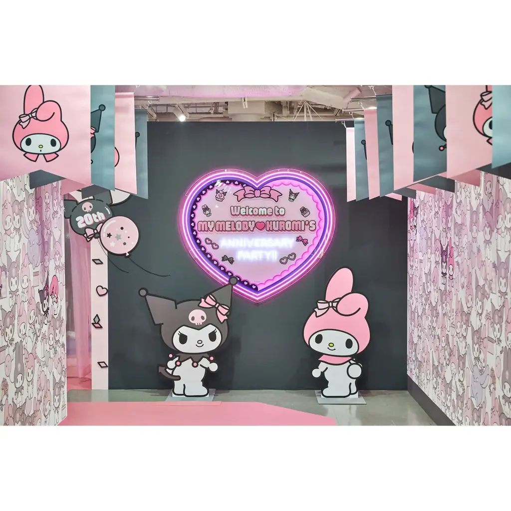 【写真撮影会も！】マイメロディ50周年、クロミ20周年記念​「ふたりのお祝いパーティ」をテーマにした展覧会が大阪に上陸​。『MY MELODY♡KUROMI ANNIVERSARY PARTY』 画像 16