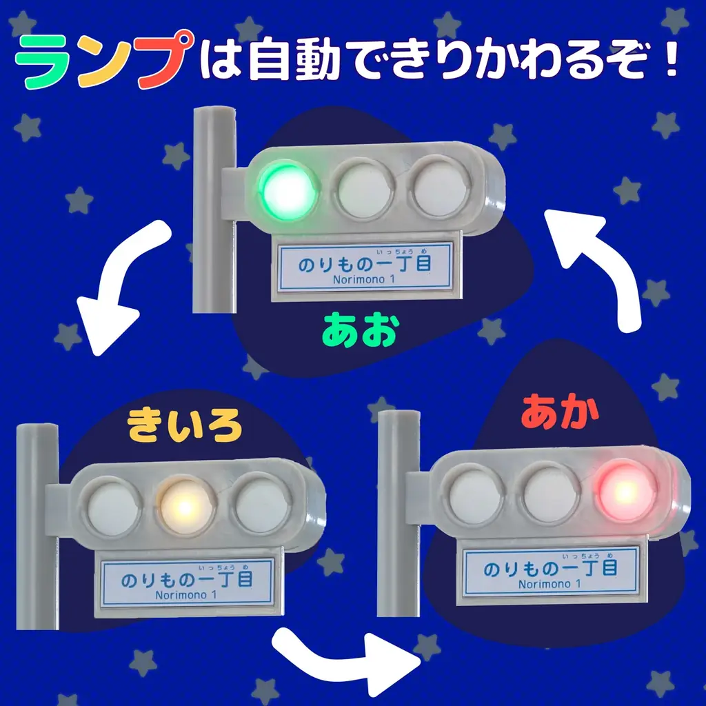 【ピカっと光る信号機★】『最強のりものヒーローズ11-12月号』は自動で変わる！ 信号機のおもちゃが付録♪ 画像 3