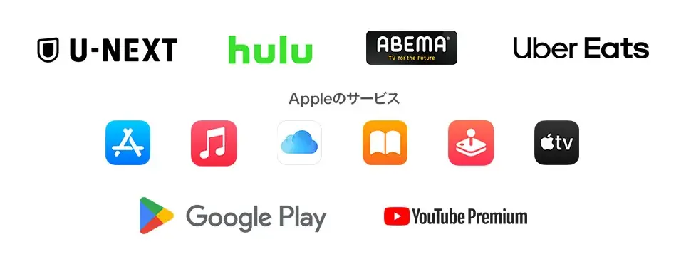 JCBオリジナルシリーズ新規入会者キャンペーン第3弾「サブスク・デリバリー・アプリをおトクに！20％キャッシュバックキャンペーン」実施 画像 2