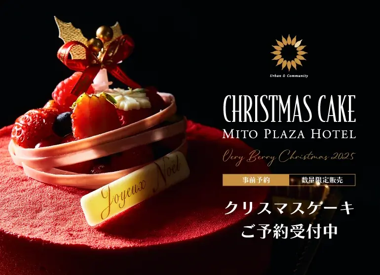 【水戸プラザホテル】聖夜を彩るクリスマスケーキ３種を数量限定でご予約受付スタート 画像 1