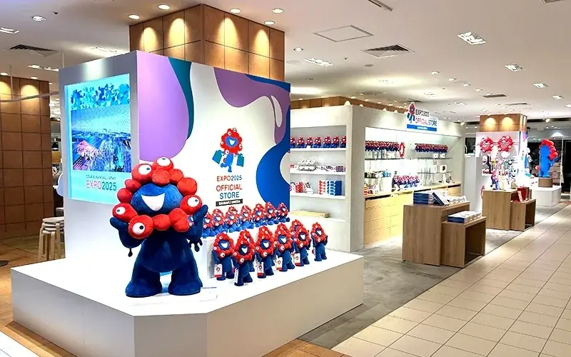 10月14日開始｜大丸でミャクミャク再会、万博グッズ継続
