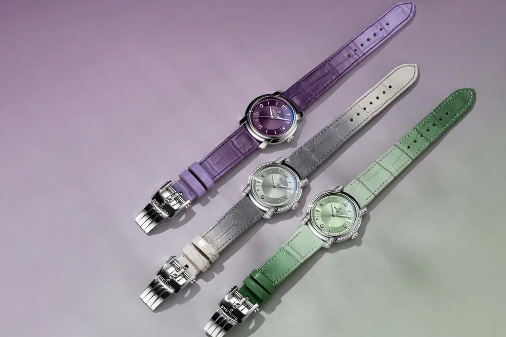 ブライトリングがレディ プレミエを発表：フォルムと色彩で魅了するデザイン 画像 4