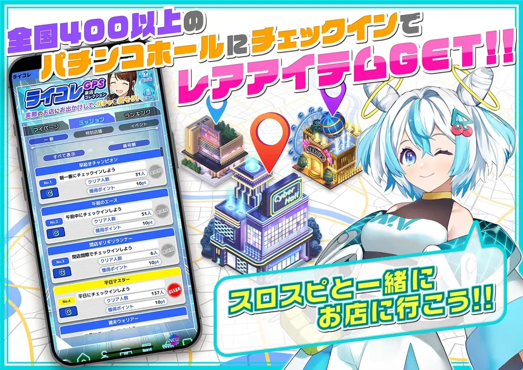 新感覚バーチャルホール「スロパチスピリット」、本日サービス開始 画像 4