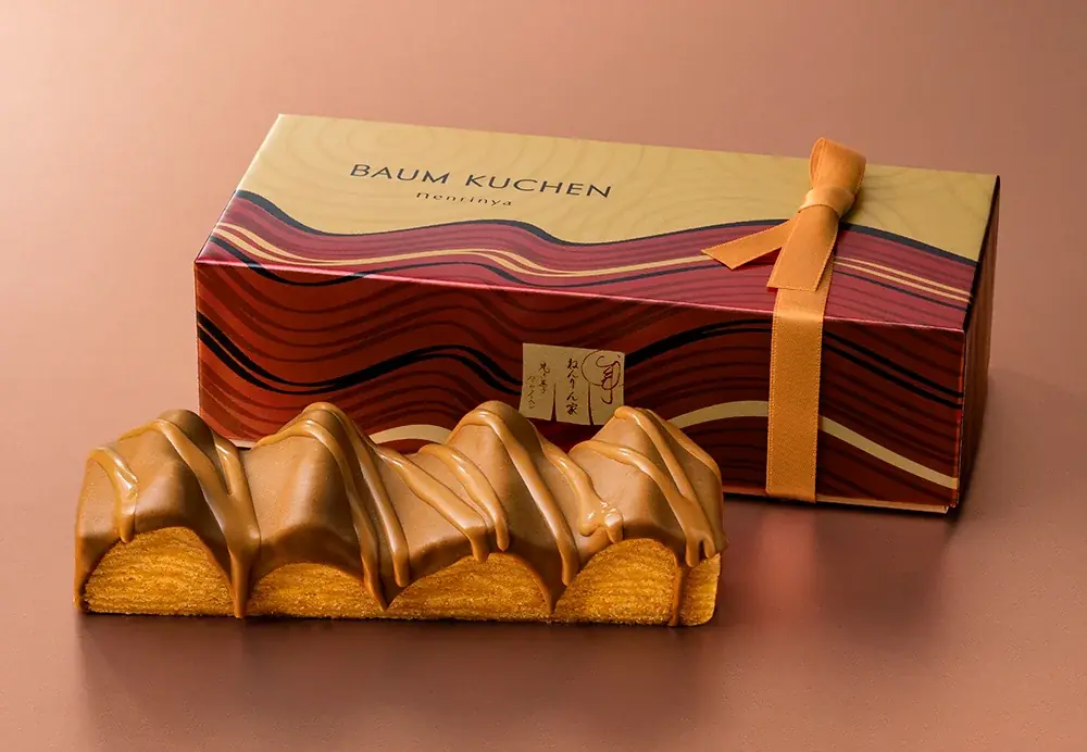 【大丸福岡天神店】バームクーヘン専門店「ねんりん家」がポップアップストアをOPEN。秋の最新作『マウントバーム 蜜芋キャラメルデコレ』が初登場 画像 1
