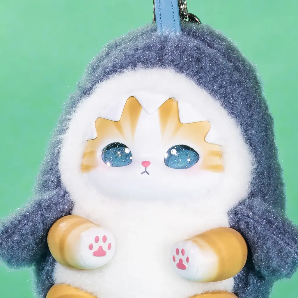 キラキラと輝く目で心を癒す アクセサリーぬいぐるみ　新ブランド「Kiramekko（きらめっこ）」誕生！第一弾は「ちいかわ」「mofusand」各6種をブラインドボックスで販売 画像 3