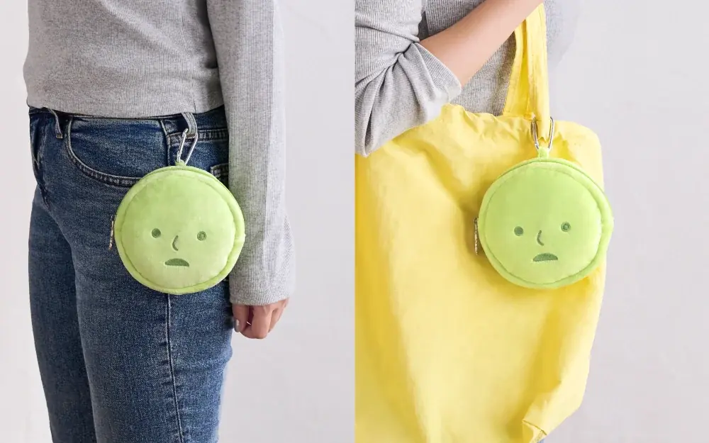 シュールで愛らしいスミスキーの顔がポーチに！『SMISKI Cushion Pouch(スミスキー クッションポーチ)』が10月16日(木)より発売！ 画像 4