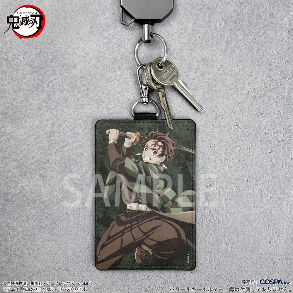 アニメ「鬼滅の刃」より炭治郎たちのパスケースをはじめ、鬼殺隊をイメージした“滅”デザインのバッグやステッカーなどがCOSPAより登場！【株式会社コスパ】 画像 4