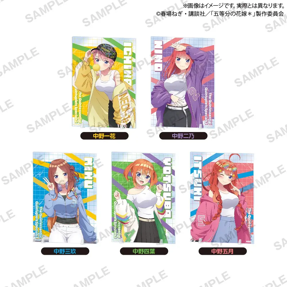 10月18日(土)より【TVスペシャルアニメ『五等分の花嫁＊』 × GiGO キャンペーン 2025】の開催が決定！ 画像 4