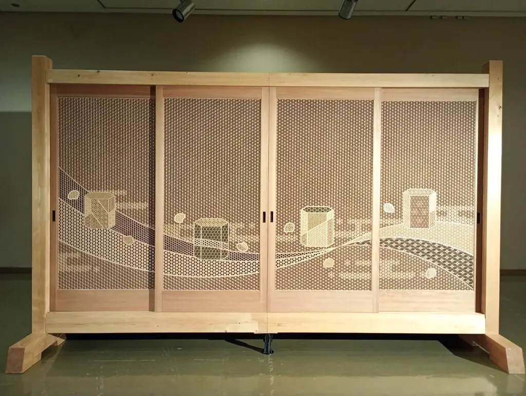 日本の伝統工芸 組子細工／0.1mmの精度 川口博敬展 開催中｜KUMIKO Exhibition: Master Craft & Space Value 画像 1