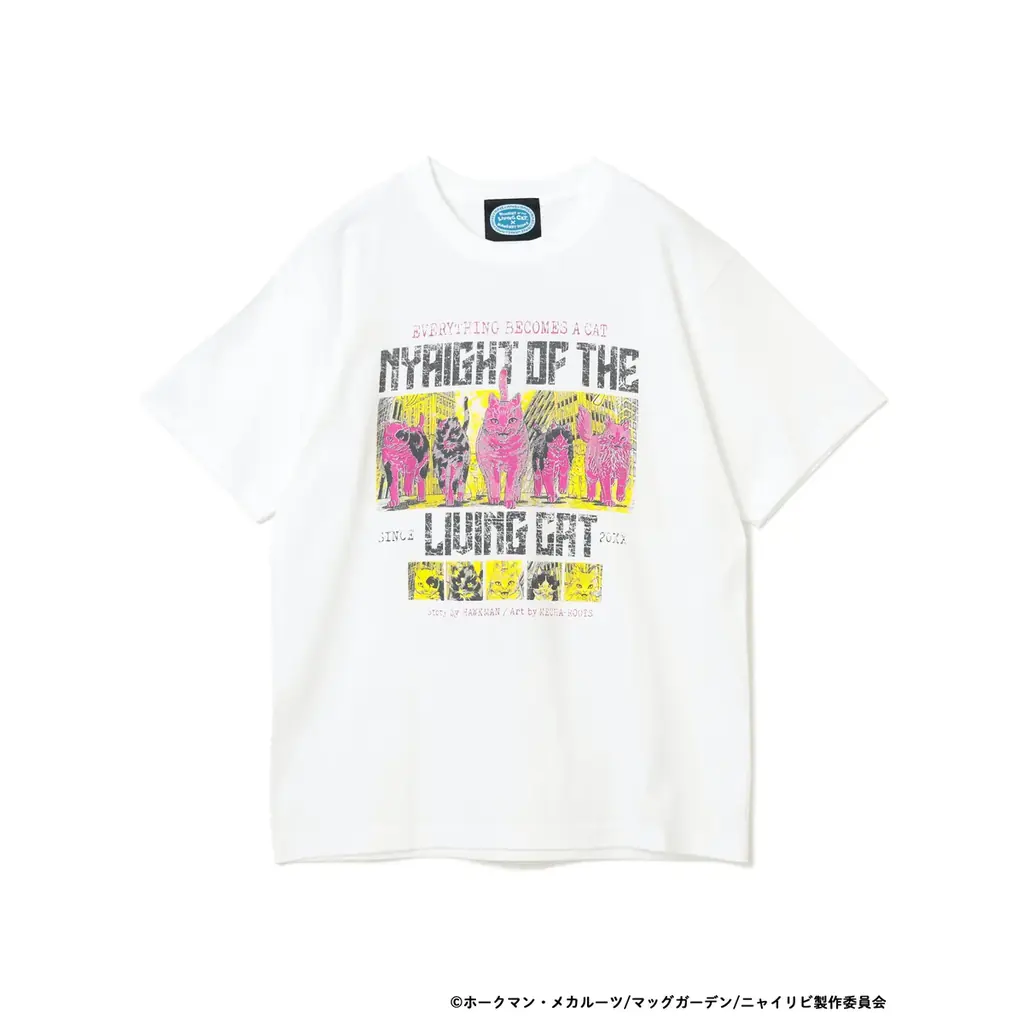〈マンガート ビームス〉と〈mmts〉が大注目の“キャットフルホラー”『ニャイト・オブ・ザ・リビングキャット』とのトリプルコラボレーションを10月10日（金）に発売 画像 4