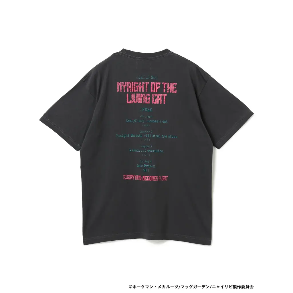 〈マンガート ビームス〉と〈mmts〉が大注目の“キャットフルホラー”『ニャイト・オブ・ザ・リビングキャット』とのトリプルコラボレーションを10月10日（金）に発売 画像 5