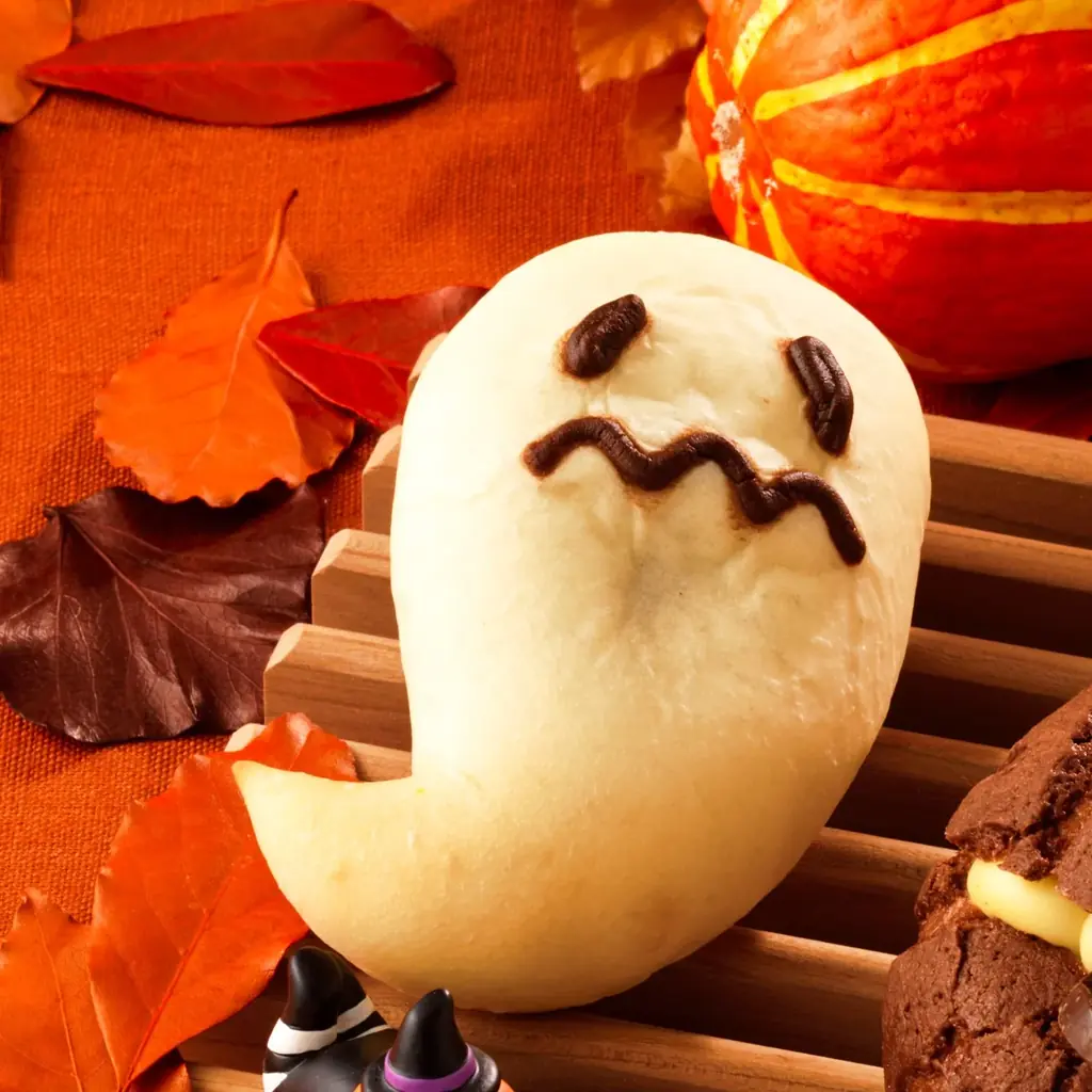 【ロイズ】ハロウィンのおばけがパンに変身！？キュートな表情のハロウィン限定パンを、ロイズ直営店8店舗にて期間限定で販売。 画像 2