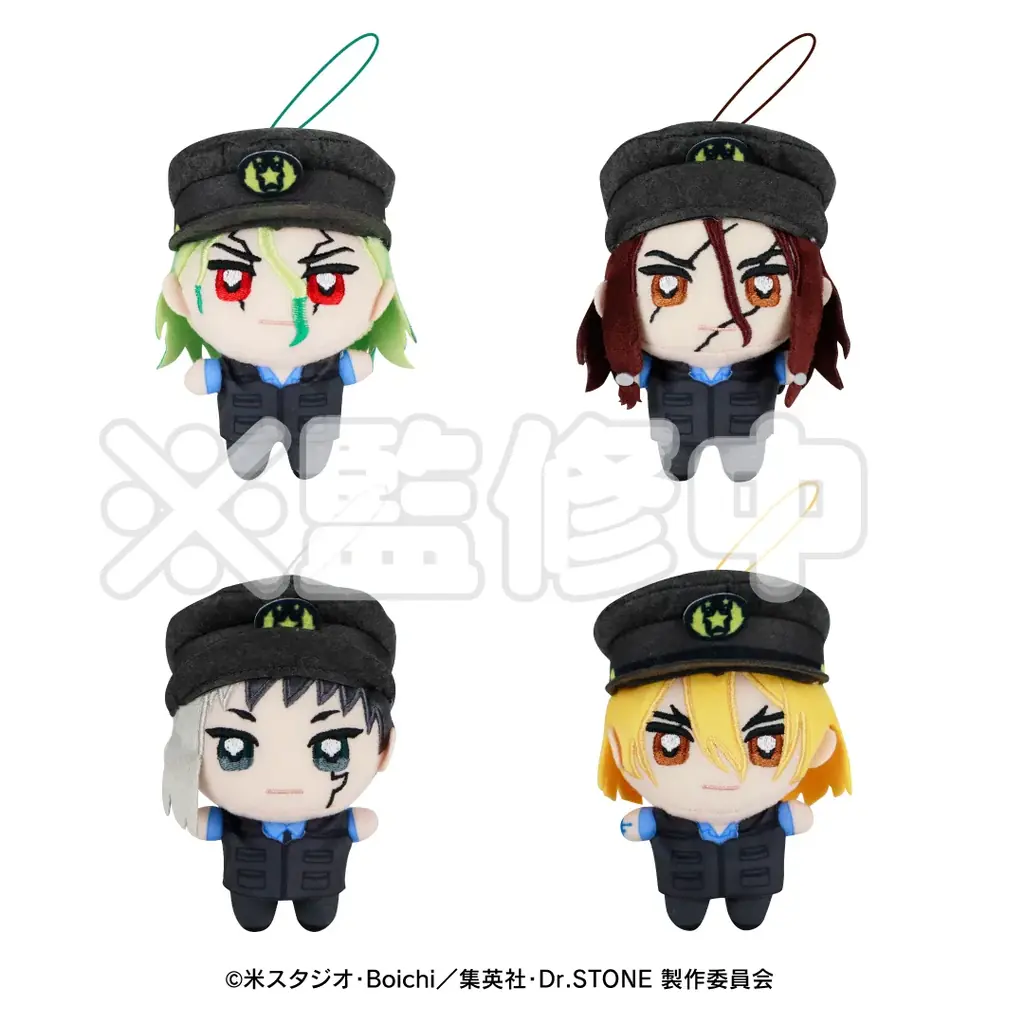 アニメ『Dr.STONE』の描きおろしテーマのぬいぐるみが登場！石神千空、あさぎりゲン、七海龍水、獅子王司の当社限定ぬいぐるみが10月３日（金）正午よりモーリーオンラインにて先行展開開始 画像 2