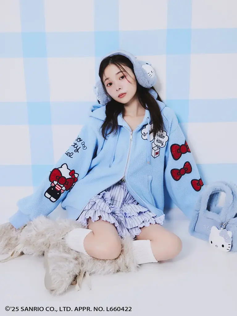 ＜SNIDEL(スナイデル)＞世界中で愛され続けているハローキティとのコラボレーションアイテムが全11型登場！＜10月8日(水)全国販売開始＞ 画像 21