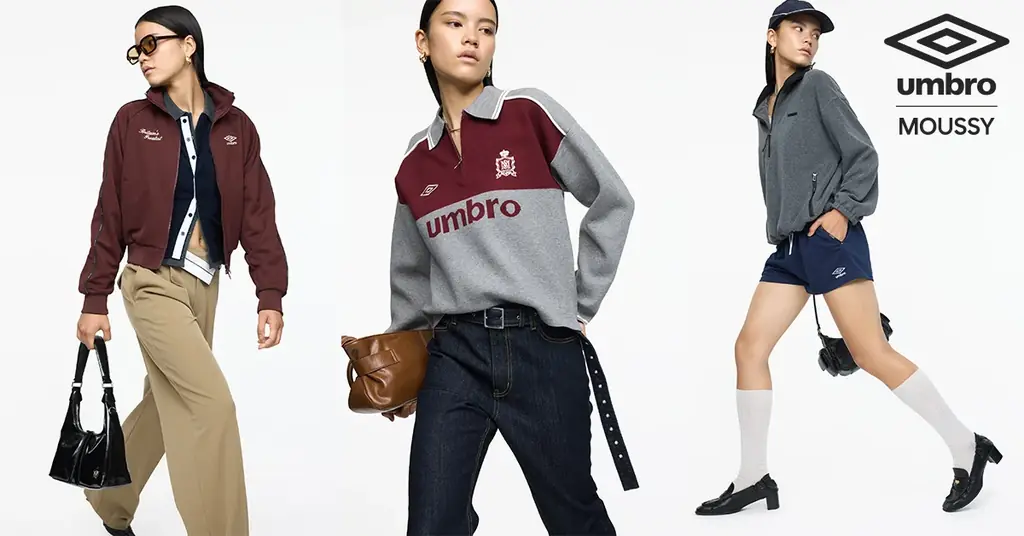 MOUSSY×umbro新作発売