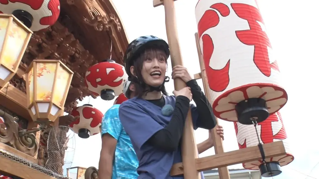 山本彩×竹原慎二が泉南市を爆走！“美女と野獣”コンビが出会う絶景・絶品・絶笑チャリ旅！ 画像 9