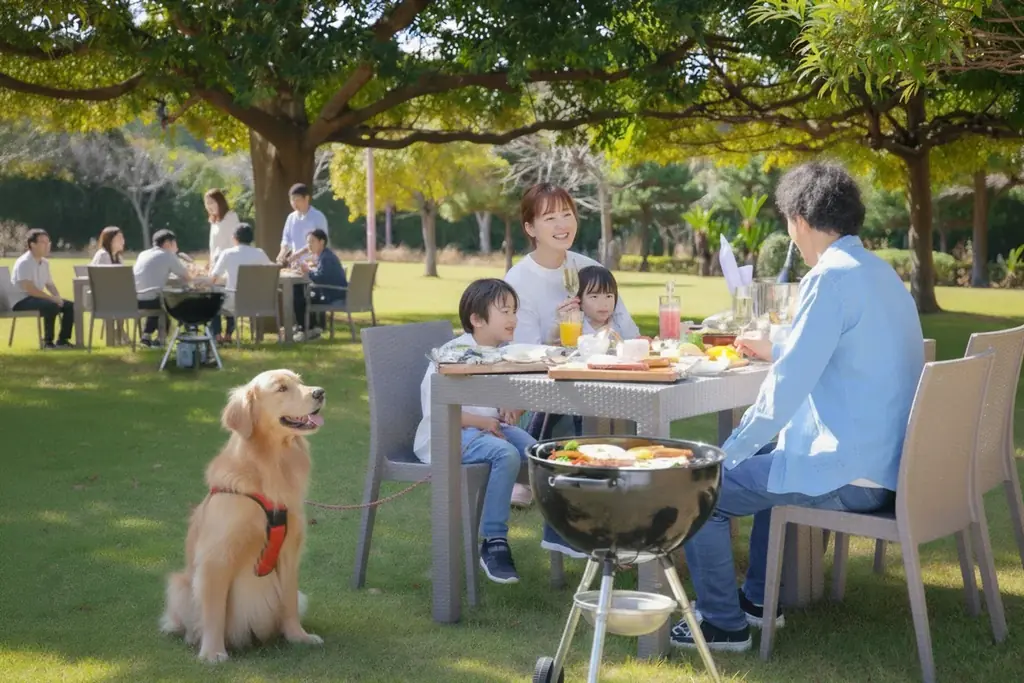 10/13・18・19開催　ホテルで秋の味覚BBQ 家族向け