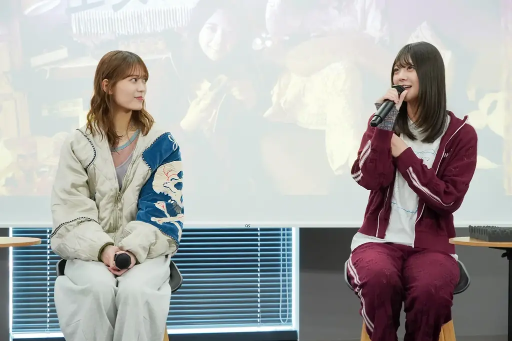 10月4日（土）スタート！乃木坂46・岩本蓮加×冨里奈央ダブル主演ドラマ「ふたりエスケープ」記者会見レポート 画像 4
