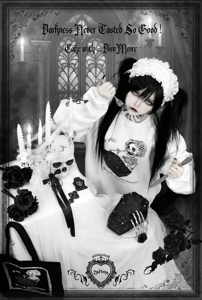【DimMoire × Cake with】ハロウィン＆クリスマス限定──“食べる棺”ケーキ。美味しすぎる闇、召し上がれ。 画像 4
