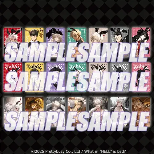 「What in “HELL” is bad? -地獄のどこが悪い?-」のオンラインくじが発売決定！　リリース2周年を記念してバニー姿の悪魔王たちが登場！ 画像 16