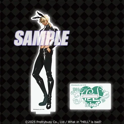 「What in “HELL” is bad? -地獄のどこが悪い?-」のオンラインくじが発売決定！　リリース2周年を記念してバニー姿の悪魔王たちが登場！ 画像 6