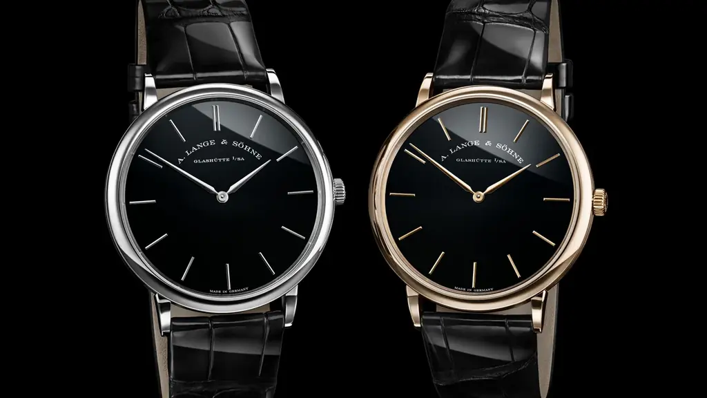 スケソ網新品 オニキスダイヤル採用 A.ランゲ新作サクソニア限定｜ベスト