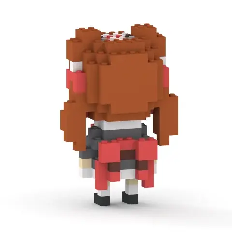 VTuberプロダクション「.LIVE」非公式ユニット、Tr!c trac（とりっくとらっく）がミタクルブロックフィギュアで立体化が決定！11/23まで受注予約を受付中 画像 5