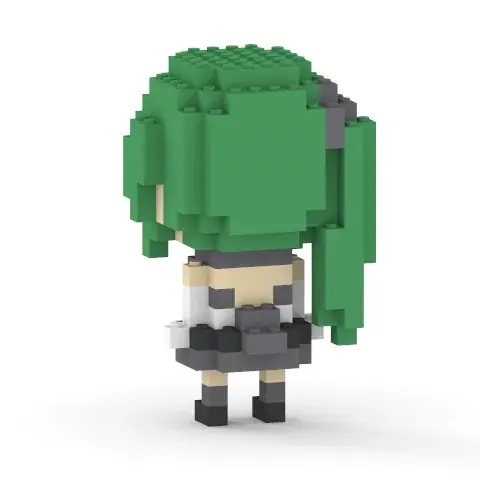 VTuberプロダクション「.LIVE」非公式ユニット、Tr!c trac（とりっくとらっく）がミタクルブロックフィギュアで立体化が決定！11/23まで受注予約を受付中 画像 7