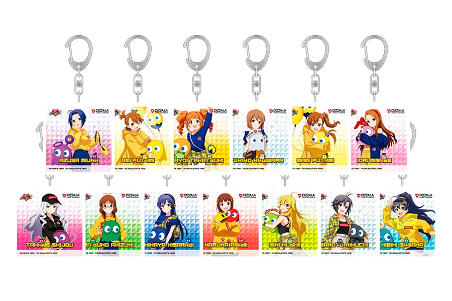 「パックマン」45周年×「アイドルマスター」20周年 特別企画『#パックマス』のピザーラコラボ限定グッズが付いたオリジナルピザセットを発売！！ 画像 5