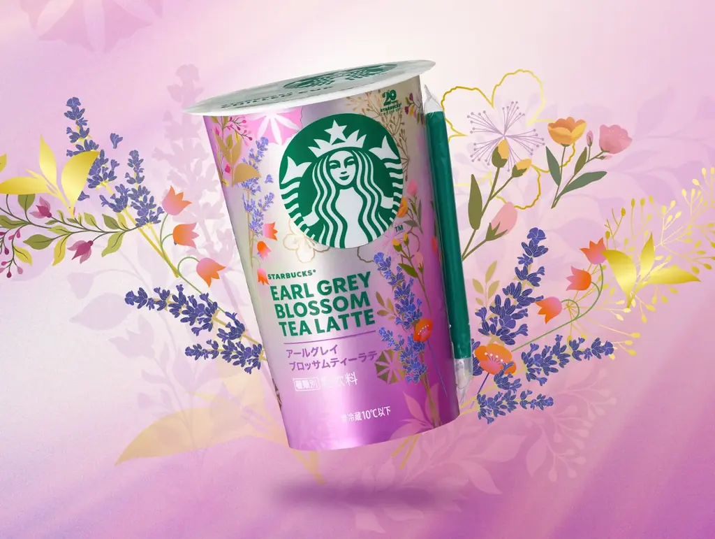 10月14日発売 スターバックス花のティーラテ