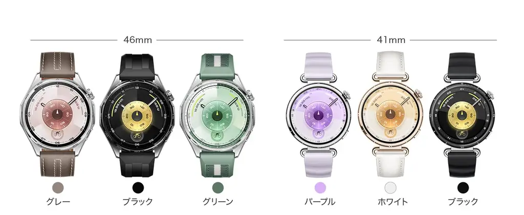 バッテリーが21日間持続でスポーツや健康管理により使いやすくなった『HUAWEI WATCH GT 6』10月14日（火）より発売 画像 2