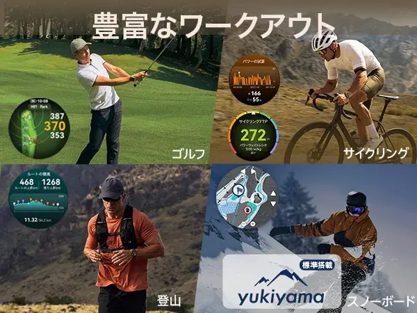 バッテリー持ちがファーウェイ史上最長約21日間へ大進化！サイクリングなど各種スポーツ機能も豊富な『HUAWEI WATCH GT 6 Pro』 を10月14日（火）より発売 画像 6