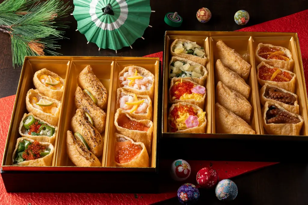 【ご予約受付中】メディアでも取り上げられた「冷凍いなりおせち」の予約受付開始！12月21日までの期間限定完全予約商品！自宅で出来立て握りたてのいなりの味が楽しめる！ 画像 2