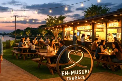 夜の松江に新たな風物詩！「伊勢宮リバーサイド横丁 〜縁結びナイト〜」10月25日開幕 画像 3