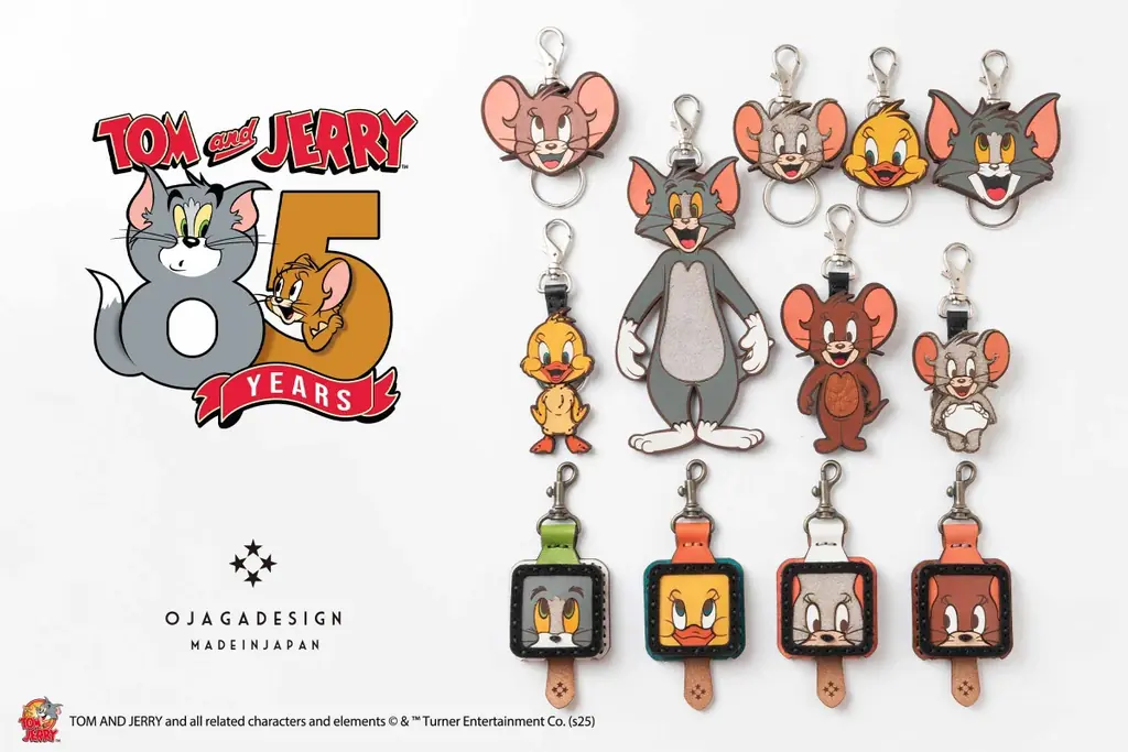OJAGA DESIGN×トムとジェリー 85周年レザー発売