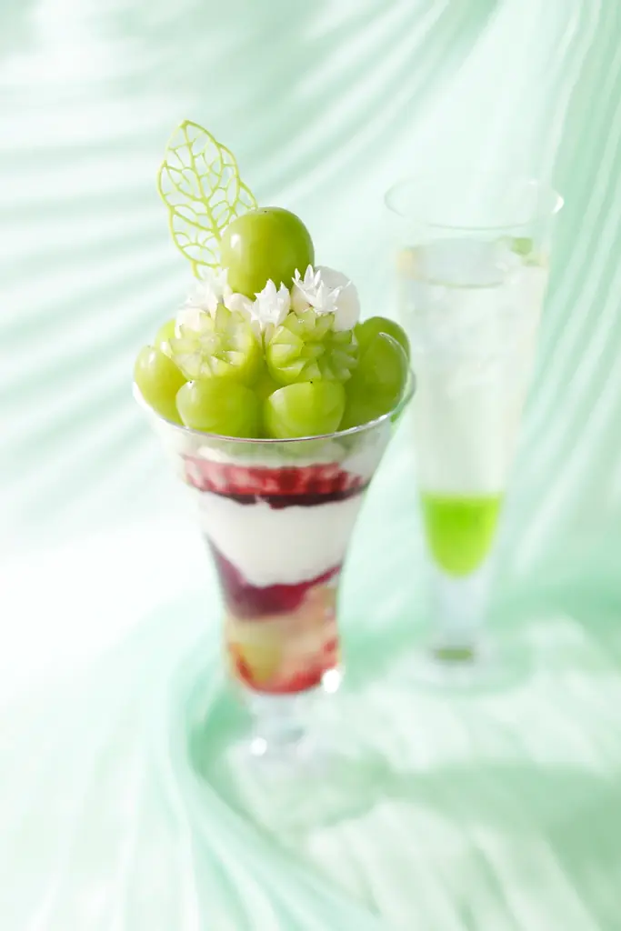 資生堂パーラー×百合佐和子 コラボレーション企画第7弾“プリンセス♡パフェ”～シャインマスカットのひみつ～ 画像 2