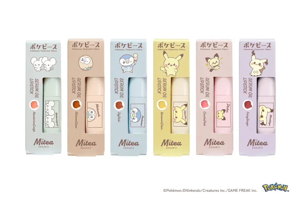 【コスメキッチンプロデュ―スのスキンケアブランドMitea ORGANIC】ポケモンたちの“ピース”なくらしを描いた「ポケピース」コレクションが新登場！＜10月21日（火）より数量限定発売＞ 画像 10