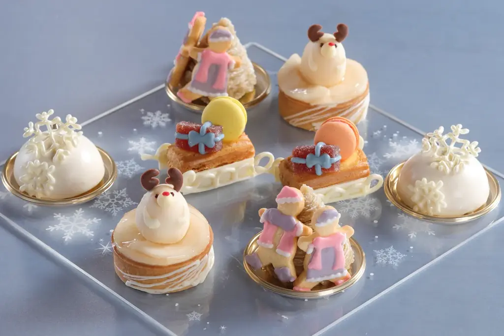 【シェラトン都ホテル大阪】“白”を基調に「雪の世界」を表現したスイーツなどが楽しめる「クリスマススイーツフェア ～雪の女王～」開催 画像 3