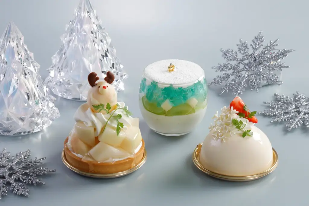 【シェラトン都ホテル大阪】“白”を基調に「雪の世界」を表現したスイーツなどが楽しめる「クリスマススイーツフェア ～雪の女王～」開催 画像 6