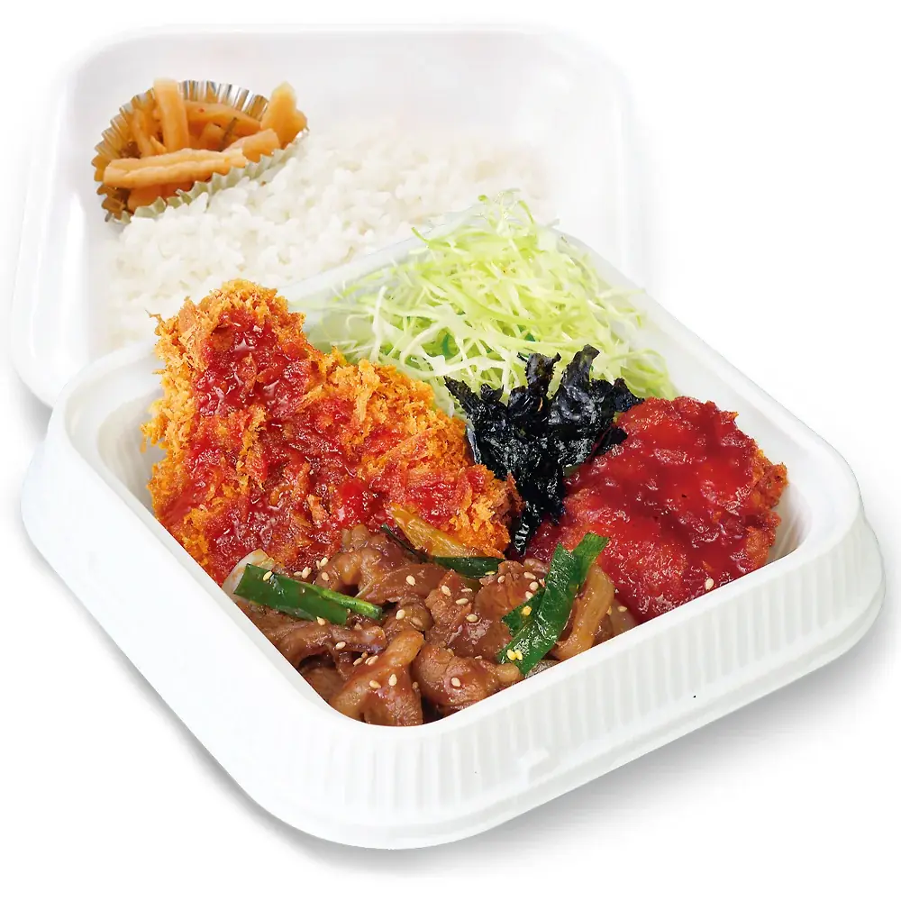 牛・豚・鶏の肉づくし！3種の肉を一度に楽しむ「牛豚鶏のプルコギビビンカツ丼」とんかつ専門店かつやに新登場 画像 9