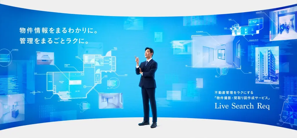 【大阪全域拡大】不動産管理会社向けシェアNo.1の物件撮影代行サービス「Req（レック）」、大阪全域で撮影提供スタート 画像 2