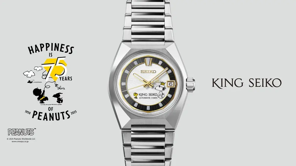 キングセイコー×スヌーピー、11月8日発売のVANAC限定モデル